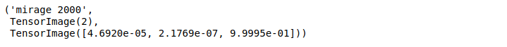 prediction for a mirage 2000